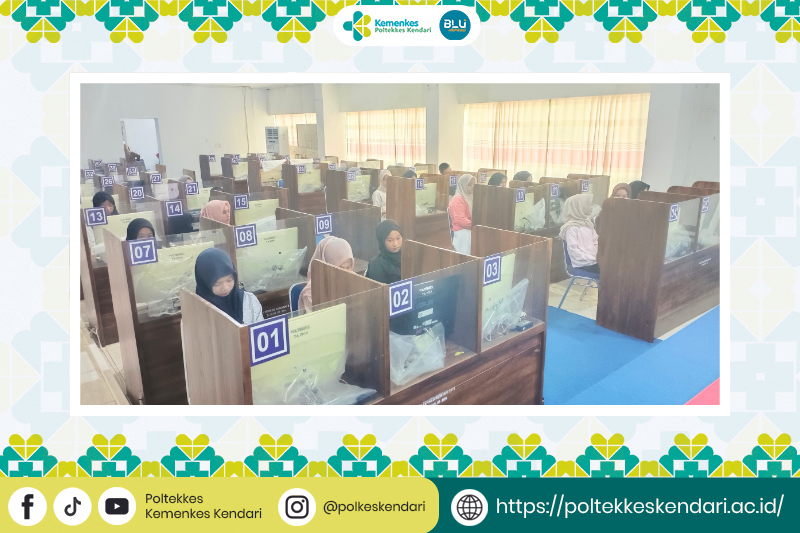 Ujian CBT SPMB Jalur Bersama Poltekkes Kemenkes Kendari Tahun 2026